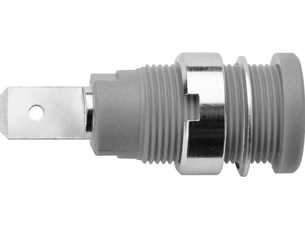 Schützinger Di Seb 6452 Ni / Gr Sicherheits-Einbaubuchse Grau