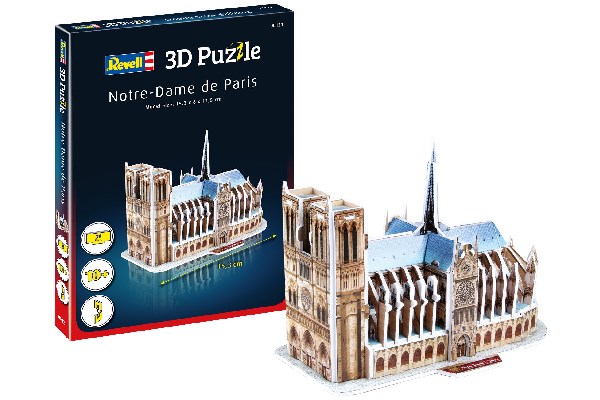 Revell Notre-Dame De Paris, 39 Stück(E), Gebäude, 10 Jahr(E)