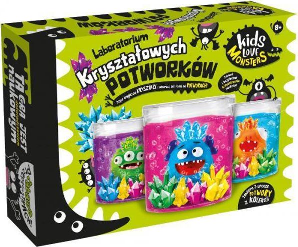 Lisciani Kids Love Monster: Krystal-Laboratorium Med Monstre
