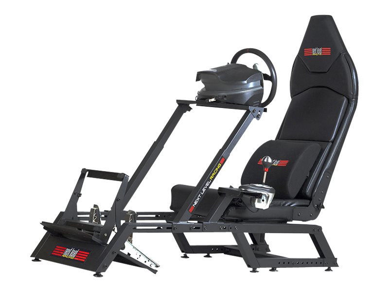 Next Level Racing F-Gt - Racersimulationscockpit - Mat Sort