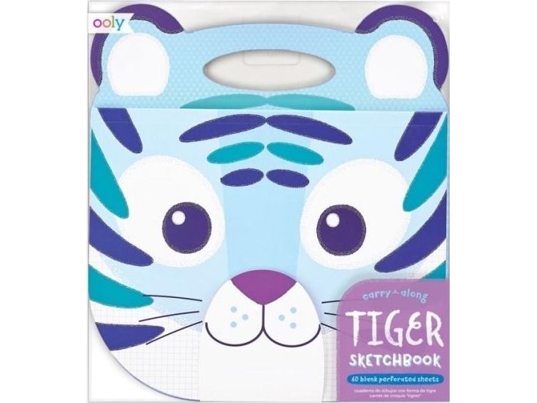 Colorful Balloons Travel Sketchbook Tiger |