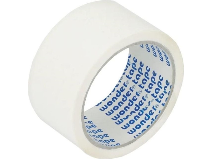 Grand Packaging tape 48mmx50m white (6 pcs) WONDER