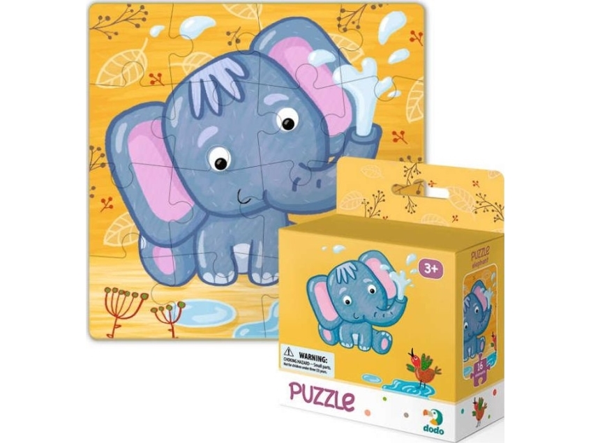 Dodo Puzzle 16 Elefant