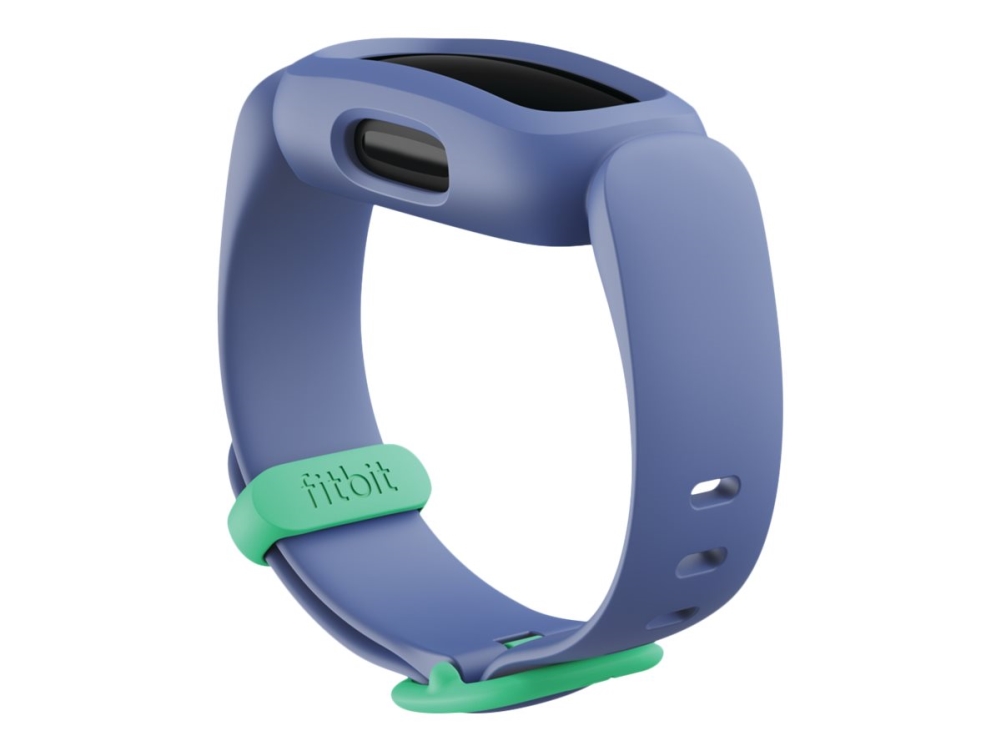 Fitbit Ace 3 - Sort - aktivitetssporer med bånd - silikone - kosmisk blå/astrogrøn - display 0.72" monokrom - Bluetooth - 19.3 g