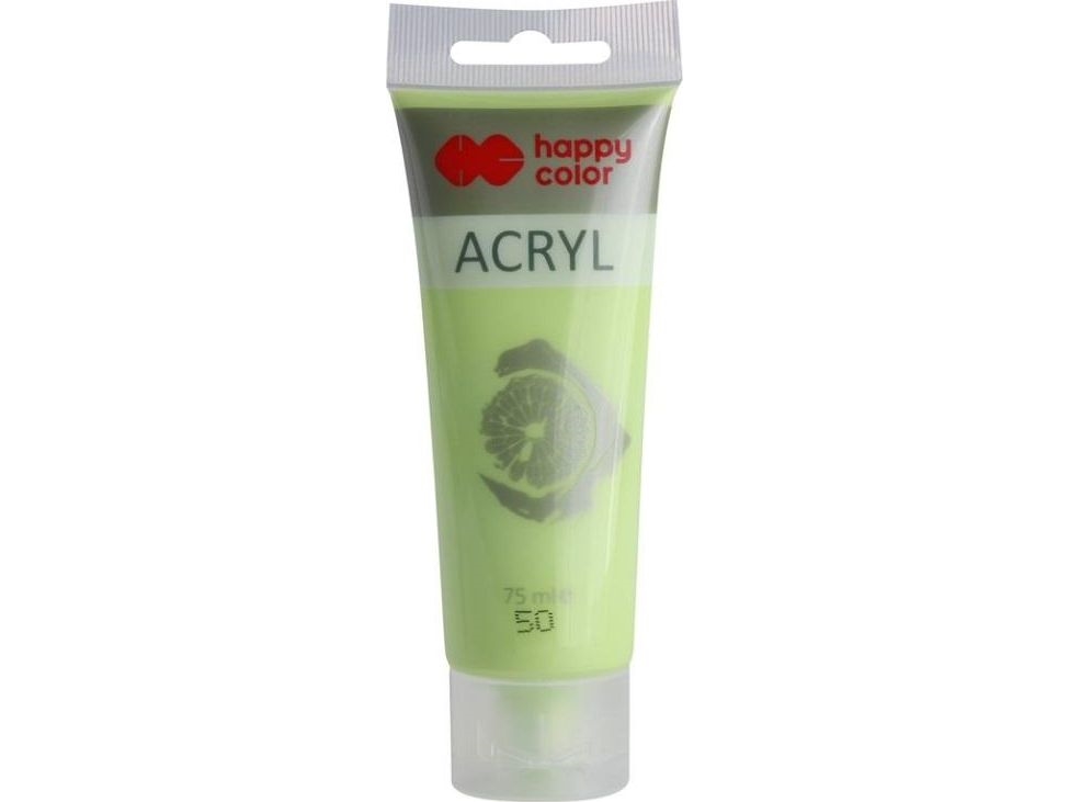 Acrylic Paint 75 Ml Lime Happy Color