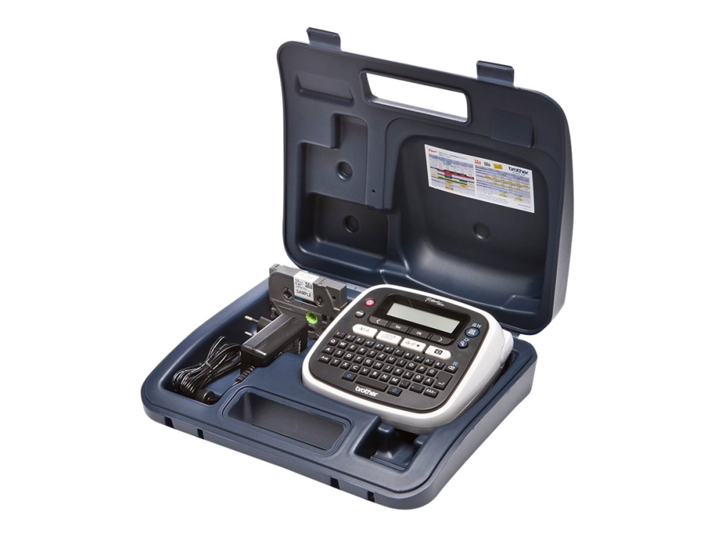 Brother P-Touch PT-D200BWVP - Etikettskrivare - svartvit - termisk överföring - Rulle (1,2 cm) - 180 dpi - upp till 20 mm/sek - tvåradig utskrift | Skrivare - Laserskrivare - Svartvit skrivare | GameStuff