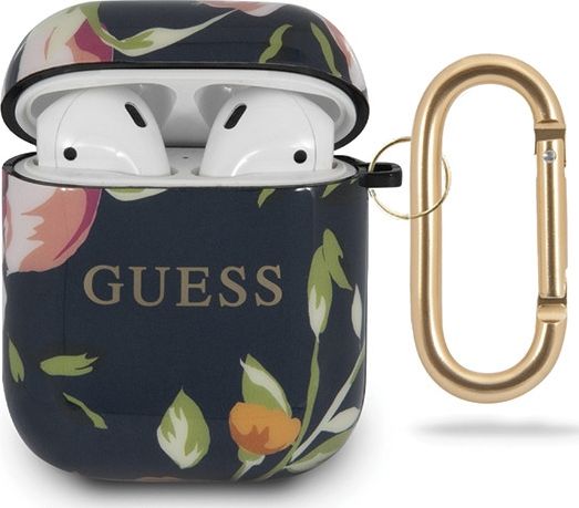 Guess Silikoni Airpod Cover Ring Floral - N.3 (GUACA2TPUBKFL03)