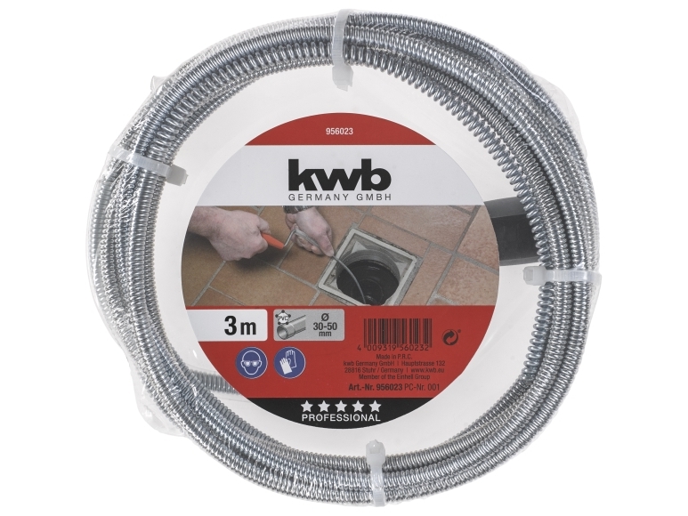 Rørrenser Kwb Renssespiral Ø30-50 Mm 3 Meter