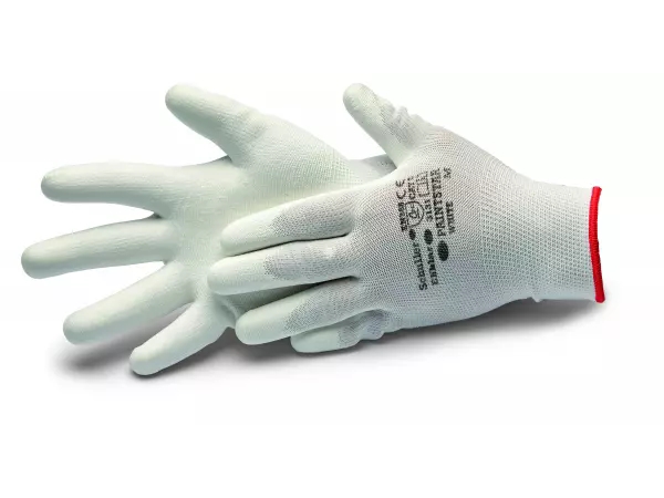 malerhandske, PU coated - Paintstar white XXL/11 | Färg & Tillbehör - Tillbehör - Handskar | GameStuff