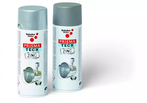 Spraymaling Prisma Tech Zink