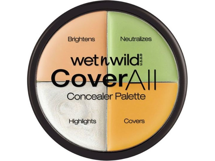 Wet N Wild Cover All Concealer Palette Gesichtsabdeckungspalette, 6.5G