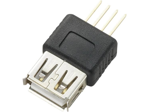 Usb-Stecker Leiterplattenmontage Anschluss, Gerade Typ A Usb-Anschluss Typ A 774854 Tru Components Inhalt: 1 Stück