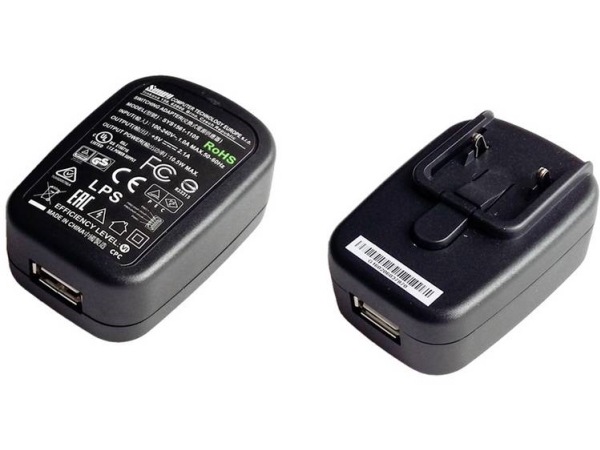 Dehner Elektronik Sys 1561-1105-W2e Usb Inlet Stikdåse-Netadapter, Fast Spænding 5 V/Dc 2,1 A 10,5 W, Med Australien-Adapter, Med Kina-Adapter