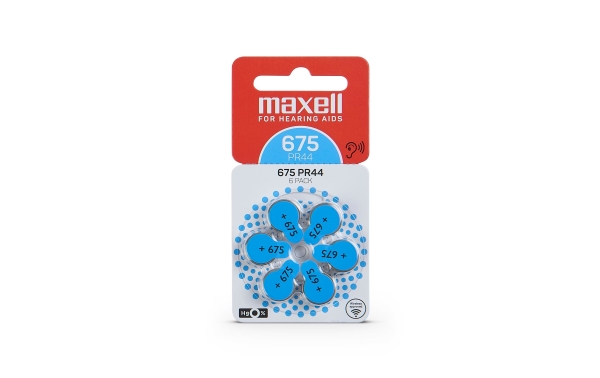 Maxell 790420, Einwegbatterie, Pr44, 6 Stück(E), Sichtverpackung