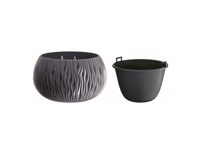 Prosperplast Skål Sandy DSK290-S433 blomkruka 29 cm | Trädgården - Trädgårdstillbehör - Krukor & Kannor | GameStuff