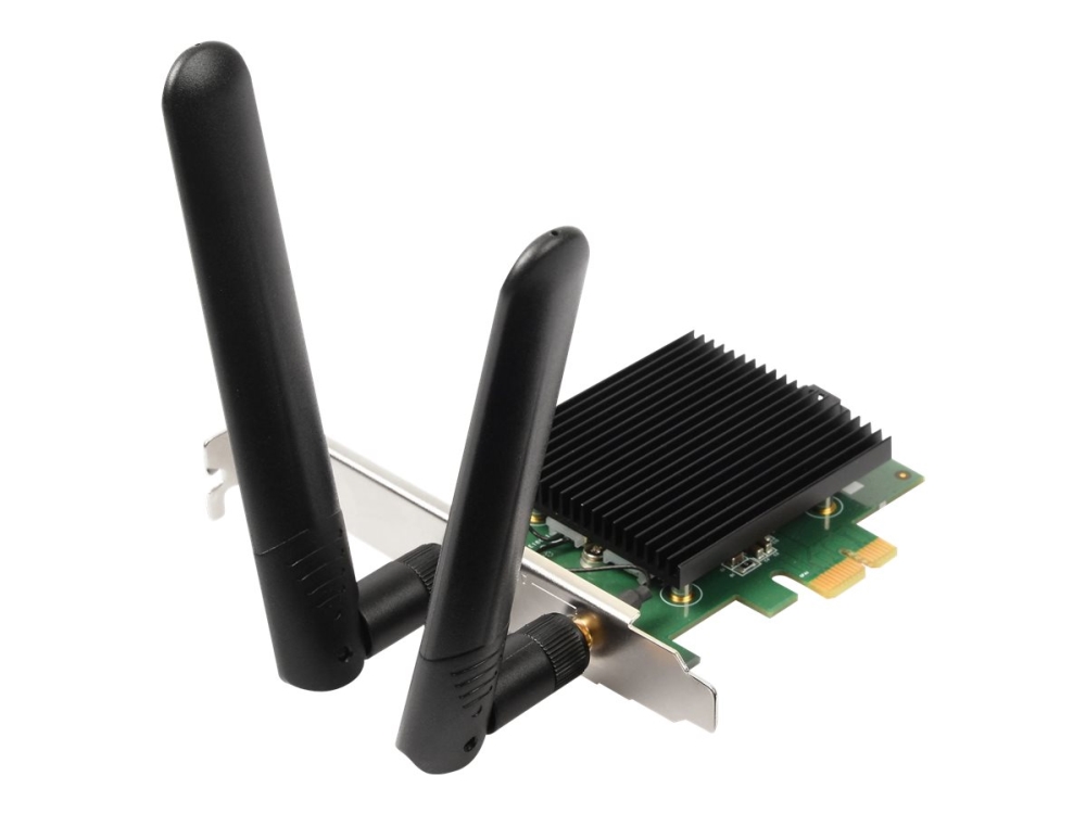 Edimax EW-7833AXP - Netværksadapter - PCI Express x1 - Bluetooth 5.0, 802.11ax