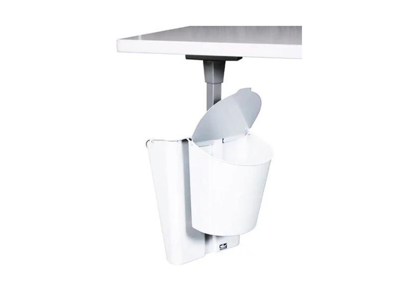 Papirkurv SetUp 2F med låge Hvid