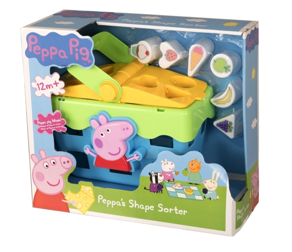 Peppa Pig Form Sorter Korb