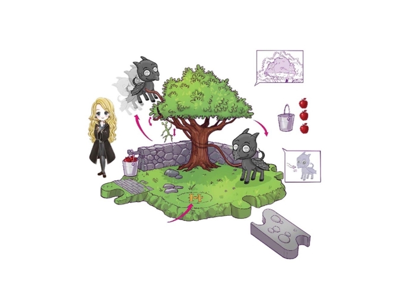 Spin Master Wizarding World Harry Potter - Hogwarts Pflege Magischer Geschöpfe Spielset Mit Exklusiver Luna Lovegood Sammelfigur - Aktion/Abenteuer -