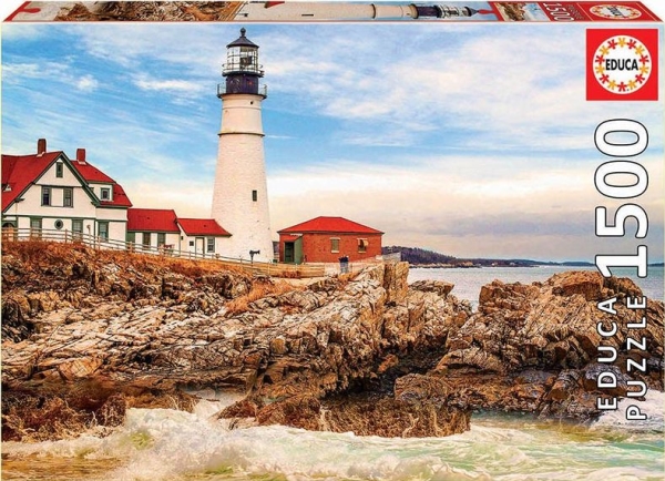 Puzzle 1500 Elements Lighthouse On Glass