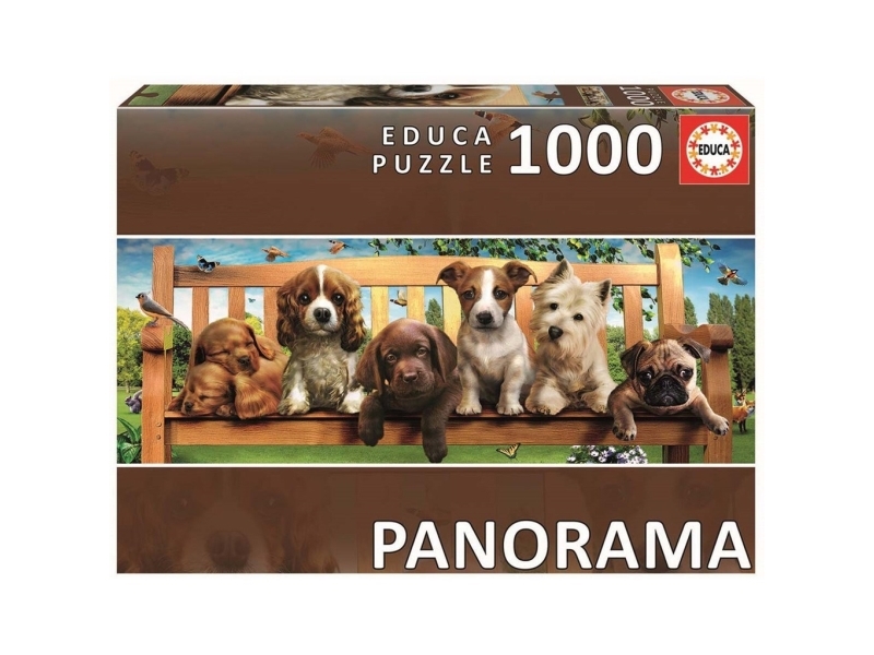 Educa 1000 Dogs In The Quay Panorama
