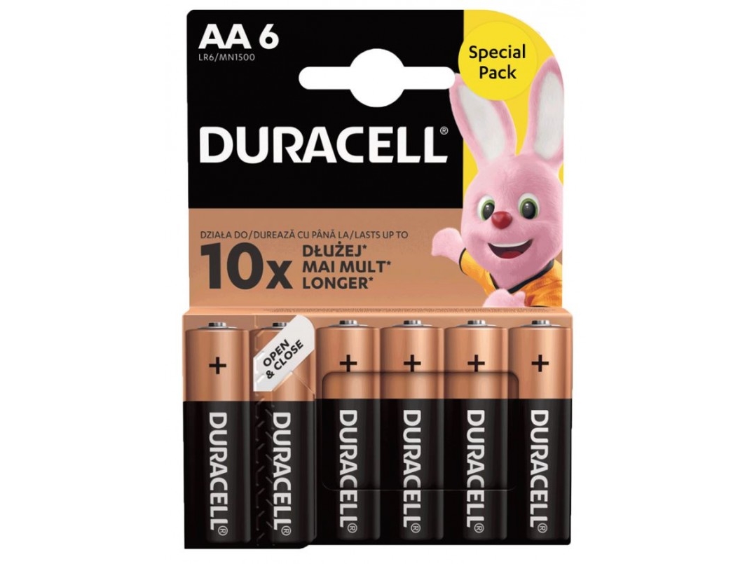 Duracell Basic Aa/Lr6 Batteriehalter-Platine Für 6