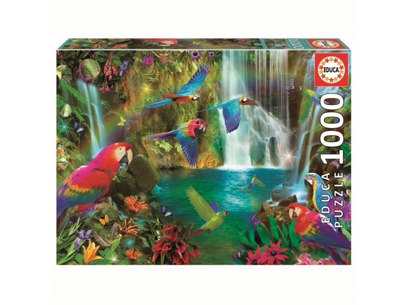 Educa 1000 Tropical Parrots | Leksaker - Spel - Pussel | GameStuff