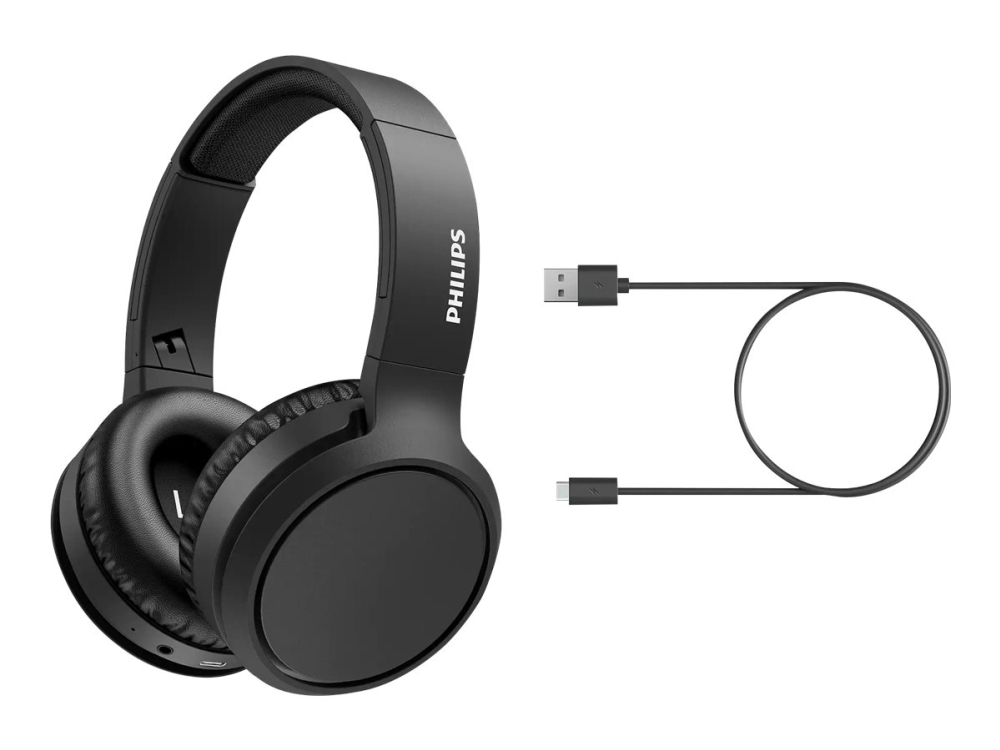 Philips Tah5205bk/00, Verkabelt & Kabellos, 20 - 20000 Hz, Anrufe/Musik, 210 G, Kopfhörer, Schwarz