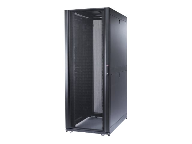 Apc Netshelter Sx, Server Rack Gehäuse, 48 He, Schwarz, 2258H X 800B X 1200T Mm, Freistehendes Gestell, 48U, 1700 Kg, Sperrschloss, Verbessertes Kabe