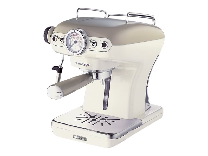 Ariete 1389/13, Espressomaschine, 0,9 L, Gemahlener Kaffee, Kaffeepad, 850 W, Beige
