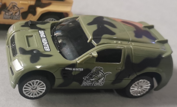 Jj Slot Dino Hunter Auto 1:43, Grün