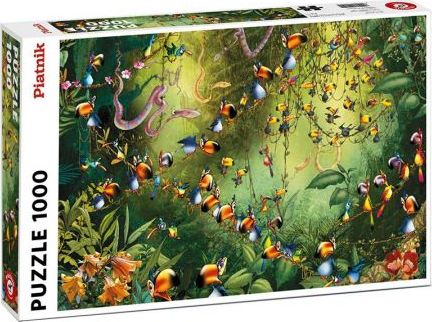 Puzzle 1000 Ruyer Toucans In The Jungle