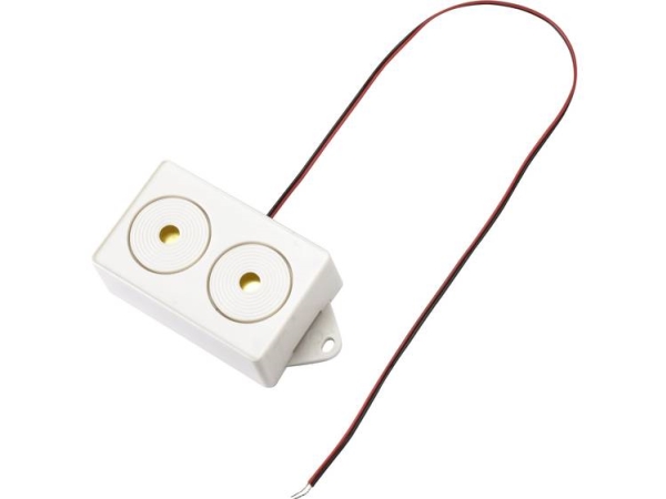 Tru Components Tc-9202096 Piezo-Alarm, Schallentwicklung 102 Db, Spannung 12 V/Dc, Sirene, 1 Stk