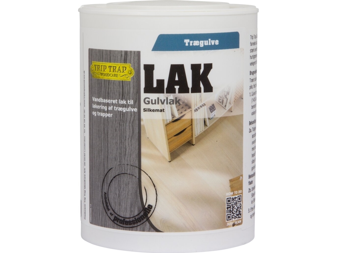 Trip Trap Gulvlak Silkemat 0,75lt