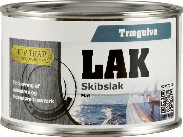 Trip trap Skibslak mat 0,38 colourless gl. 20