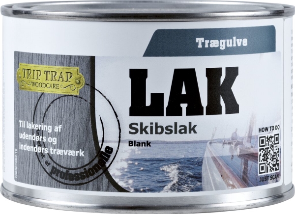 Trip trap Skibslak 0,38 colourless gl. 90