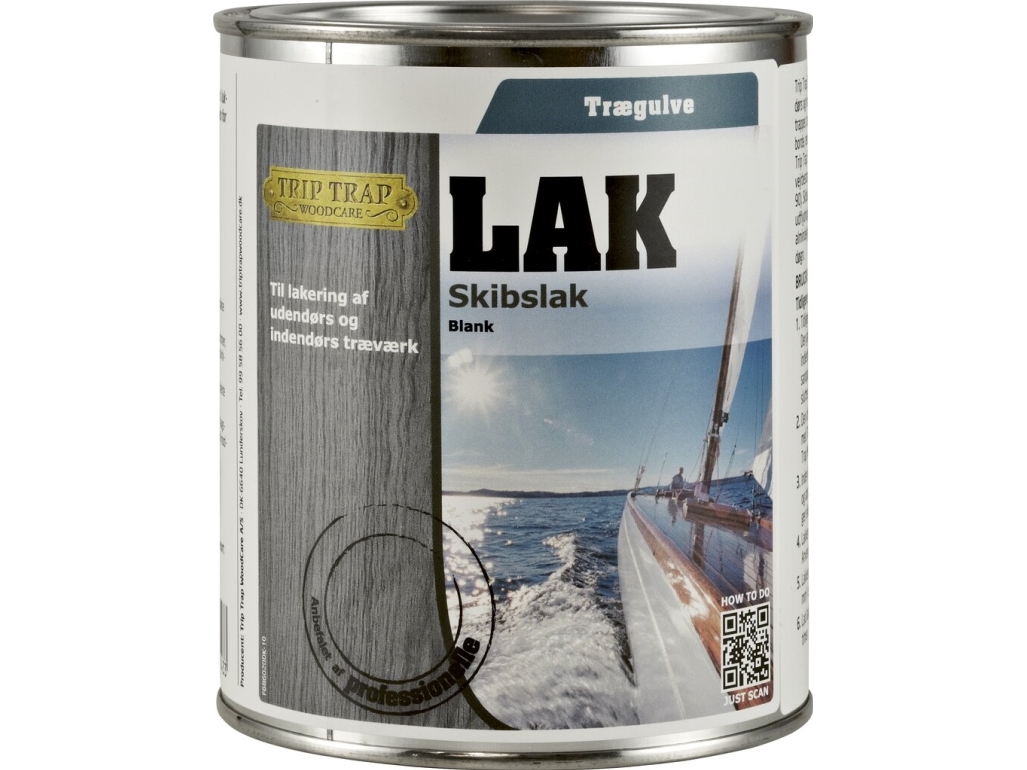Trip trap Skibslak 0,75 colourless gl. 90