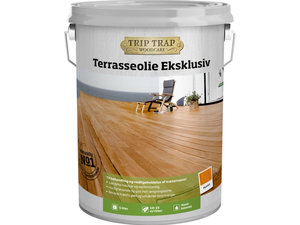 Terrasseolie Eksklusiv, nyatoh
