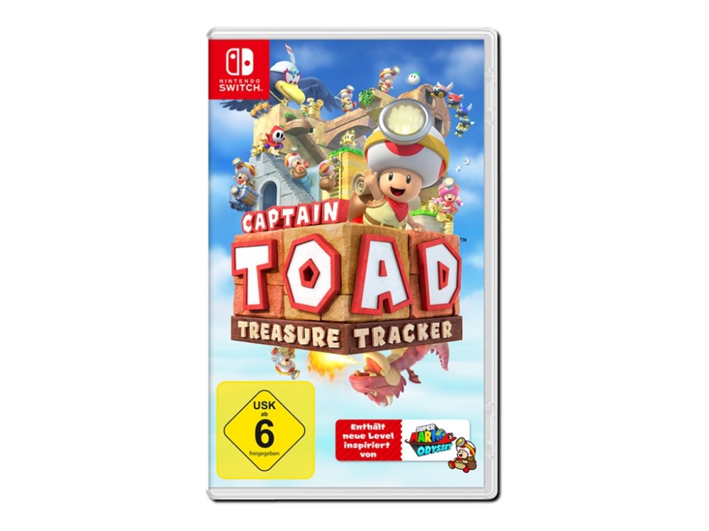Captain Toad Treasure Tracker - Nintendo Switch - Tysk