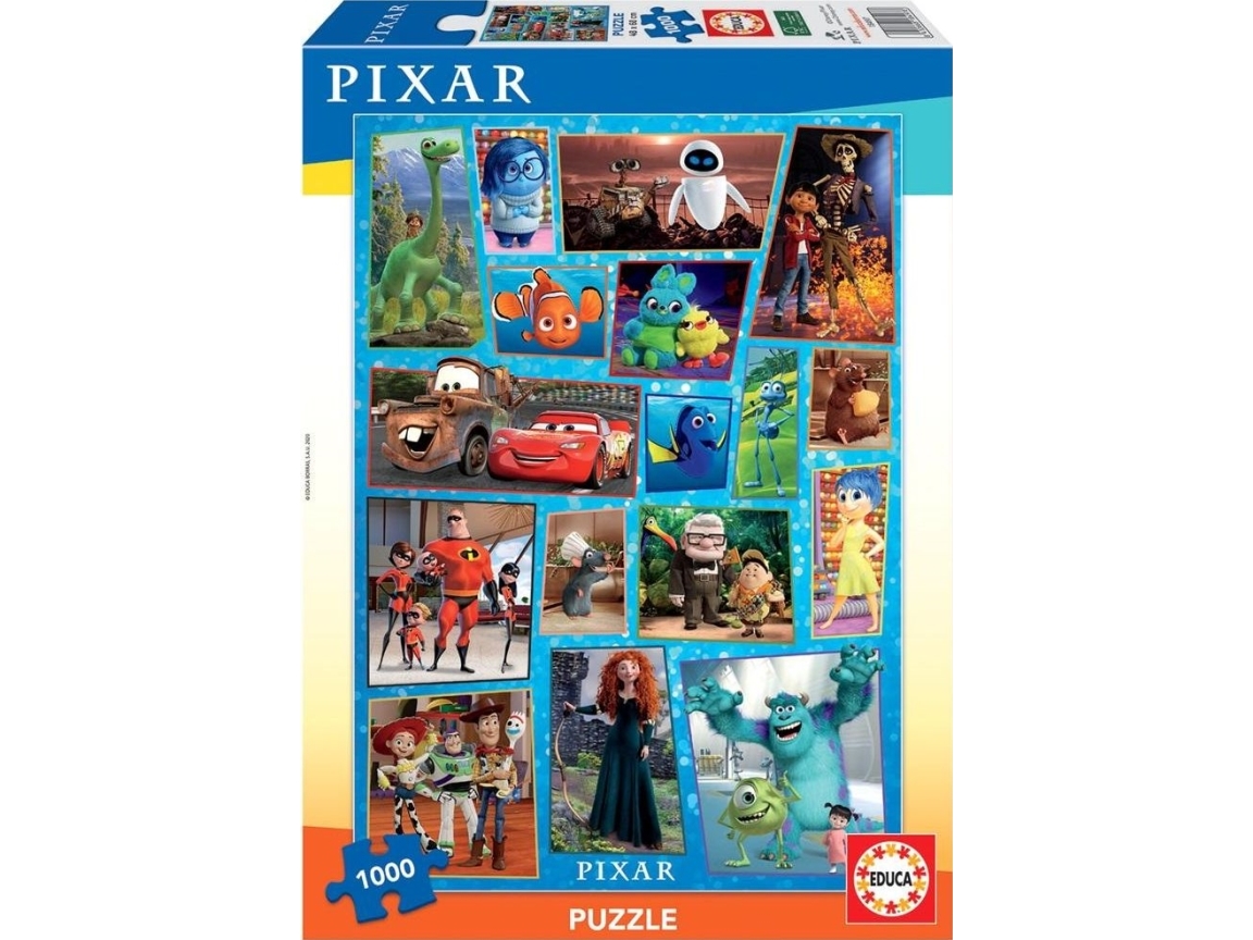 Puzzle 1000 Disney/Pixar Fairy Tale Heroes G3