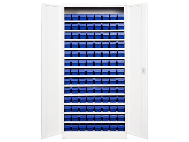 Säilytyskaappi ASPB Mod2 1980x980x670 Valkoinen ovi