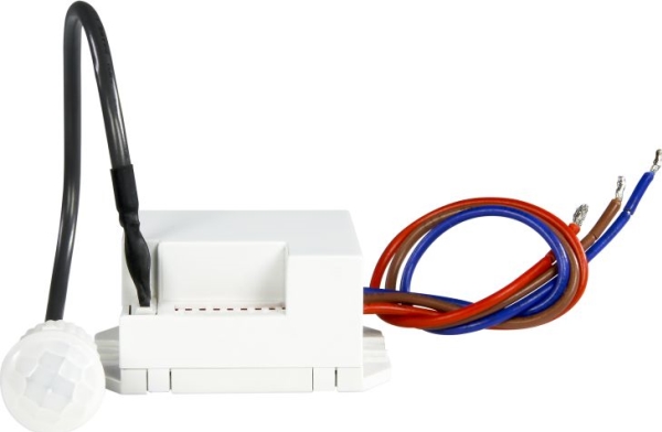 Zamel Bevægelsessensor 800W Pir 120/360 Mini Med Sonde Ip65 På Ledning Mcr-08 Ext10000271