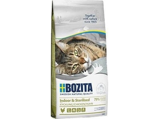Bozita Indoor & Sterilised Chicken Kattmat 10Kg