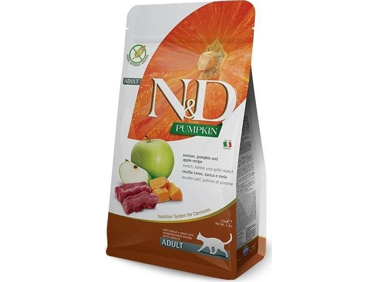Farmina Pet Foods Farmina Kot N&D 1,5 Kg Pumpkin Venison Apple