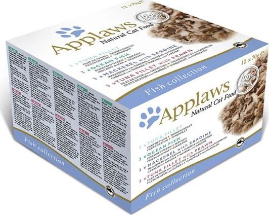 Applaws Dosen Fisch Collection Multipack, Adult, Fisch, 70 G