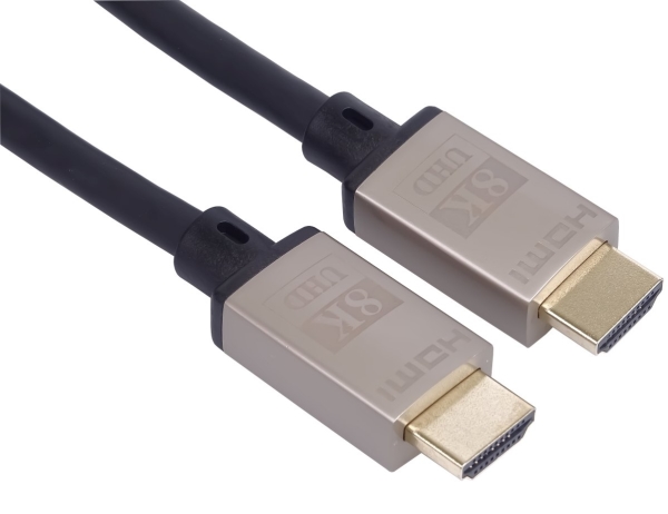 Premiumcord Hdmi 2.1 High Speed + Ethernet Kabel 8K@60Hz,Zlacené 2M