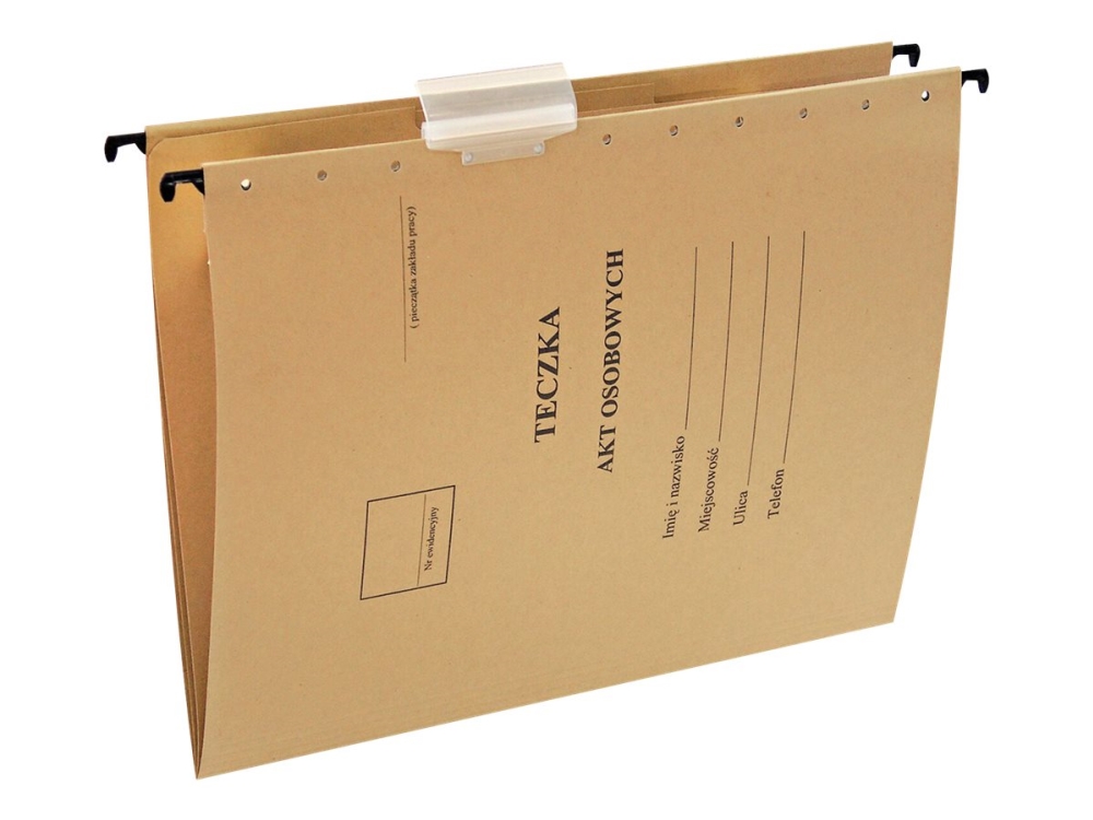 Esselte - Hængende fil - 3 rum - for A4 (210 x 297 mm) - kraftpapirs-brun