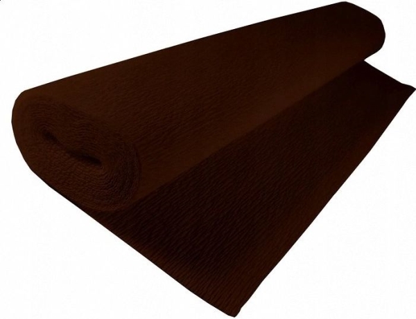 Crepepapir mørkebrun 180 g (568)
