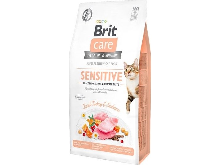 Vafo Prahs Brit Care Kot Sensitive 400G Healthy Digestion & Delicate Taste Gf