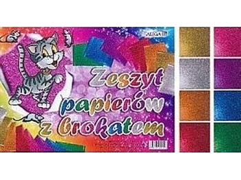 B4 Notizblock Mit Glitter